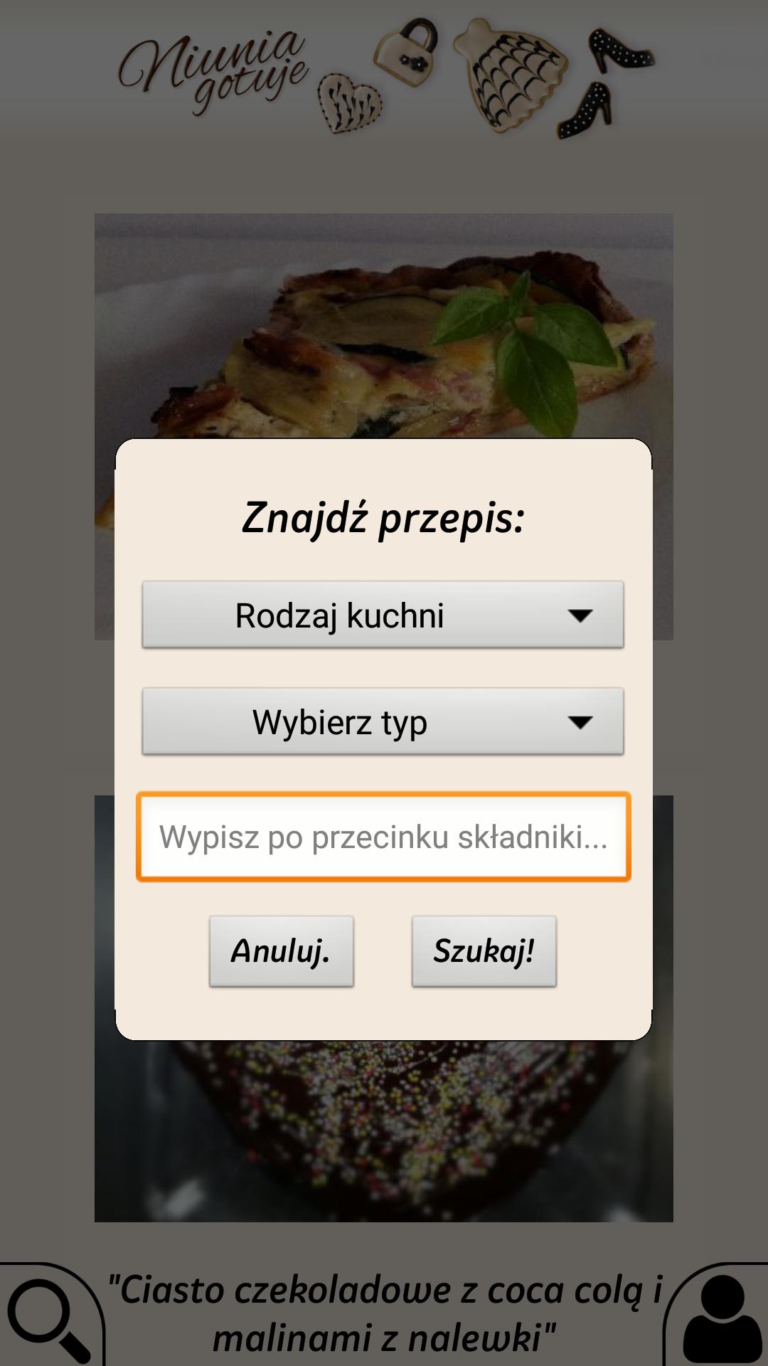 Niuniagotuje.pl - przepisy