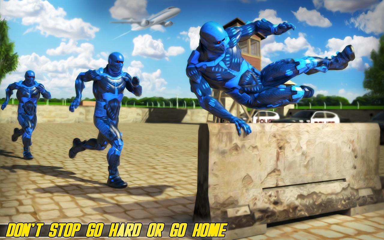 Police Robot Cop Duty School Training Game