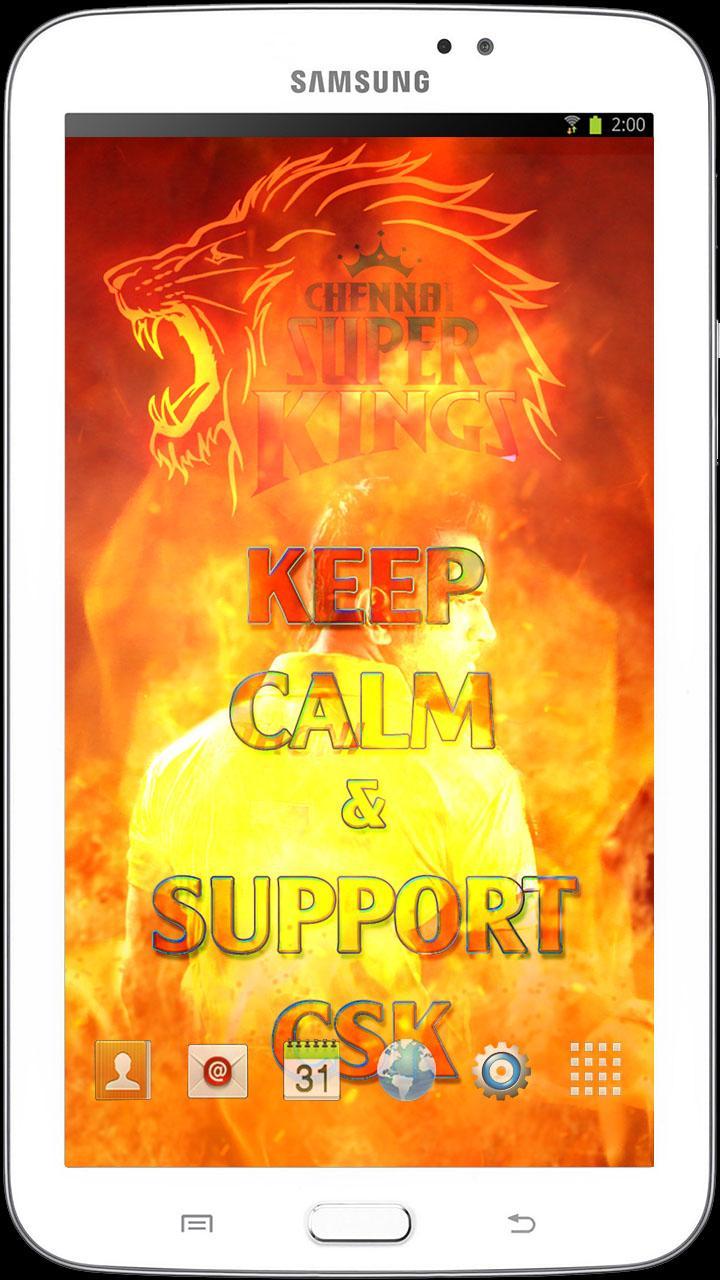 CSK KEEP CALM live wallpaper