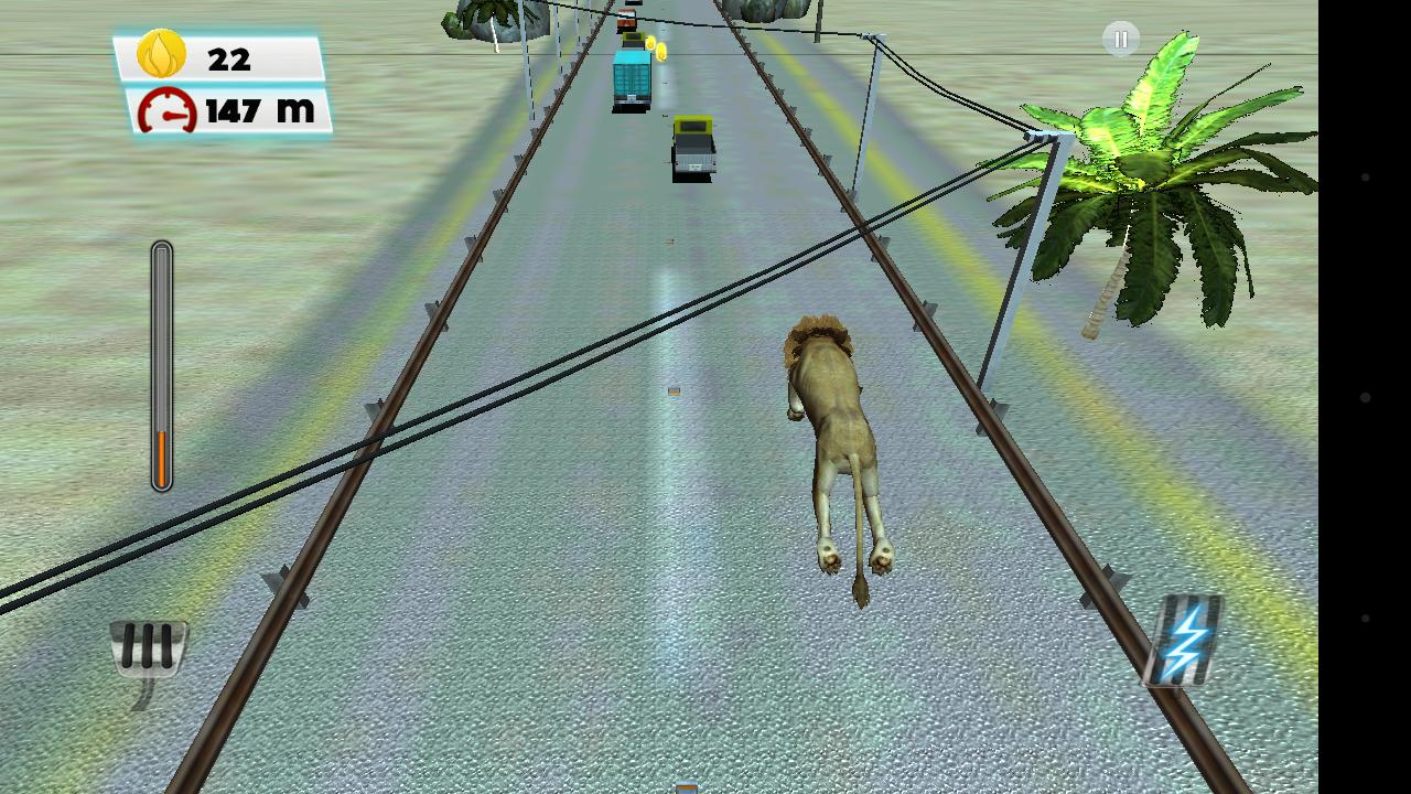Angry Lion Simulator:City Dash