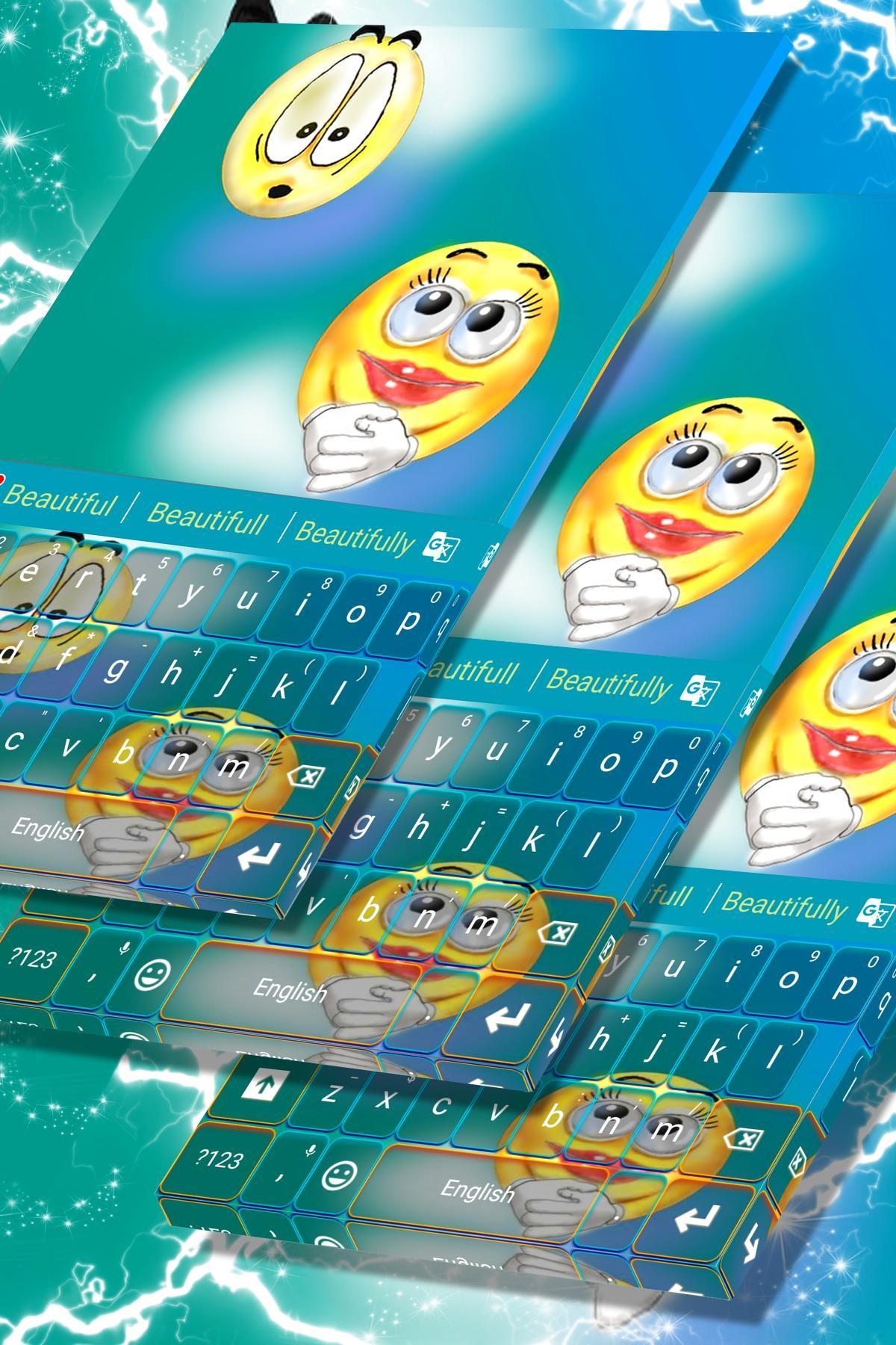 3D Smilies Keyboard