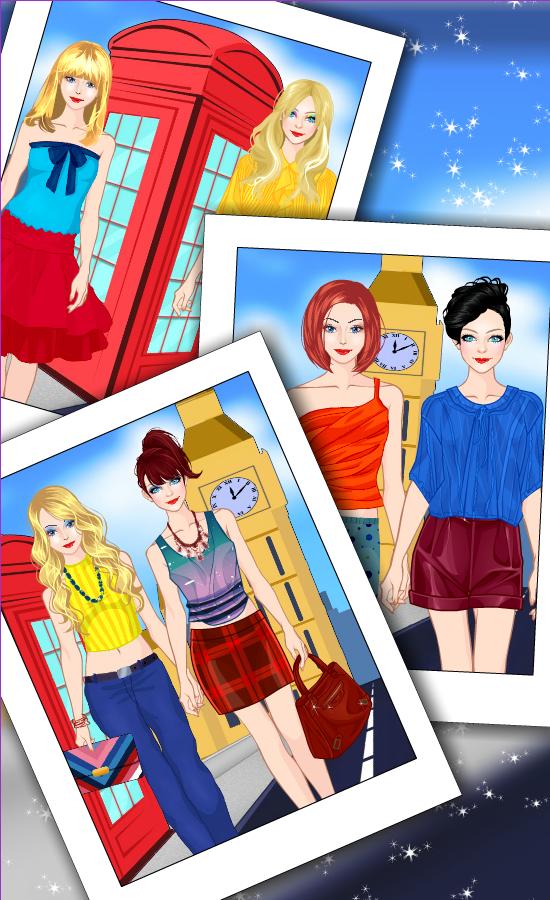 BFF Fashion Selfie in London