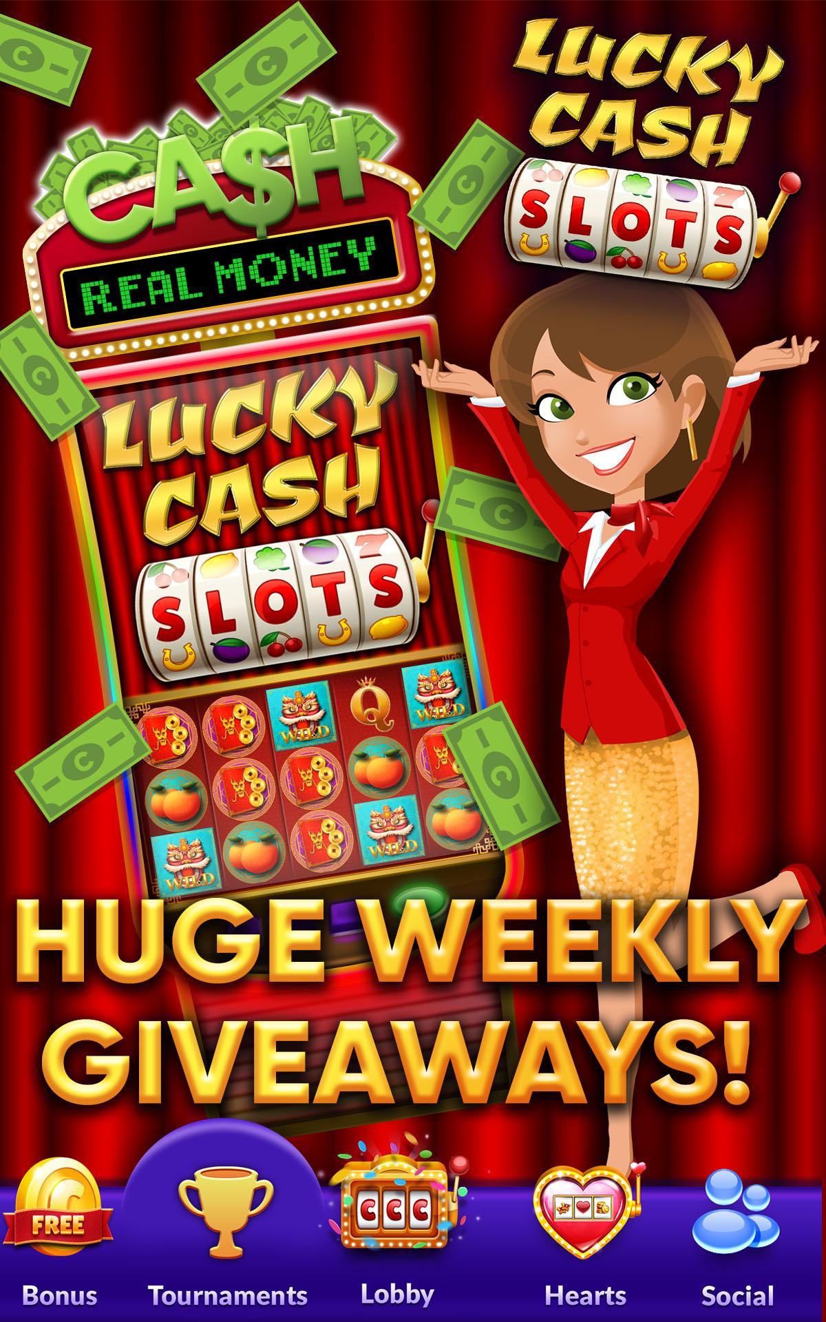 Lucky CASH Slots - Win Real Money & Prizes
