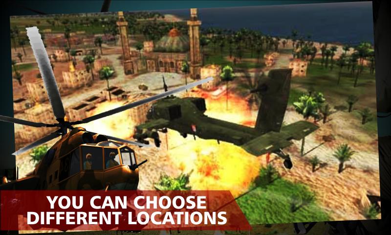 Helicopter War game 2016
