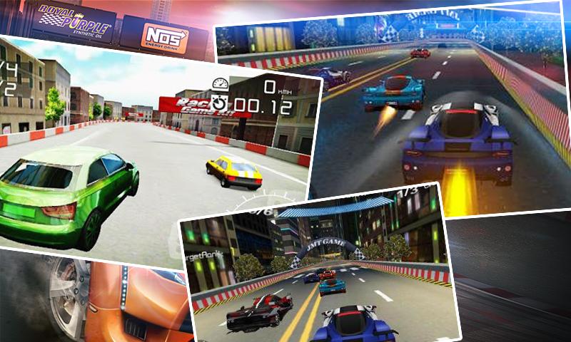 Highway Speed Racing Car 3D