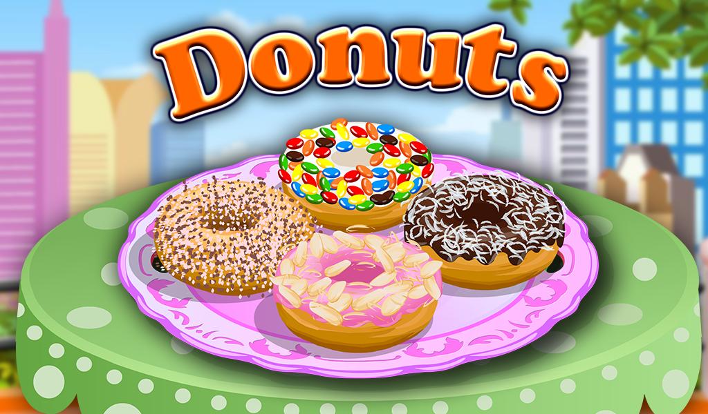 Christmas Donuts Cooking Game