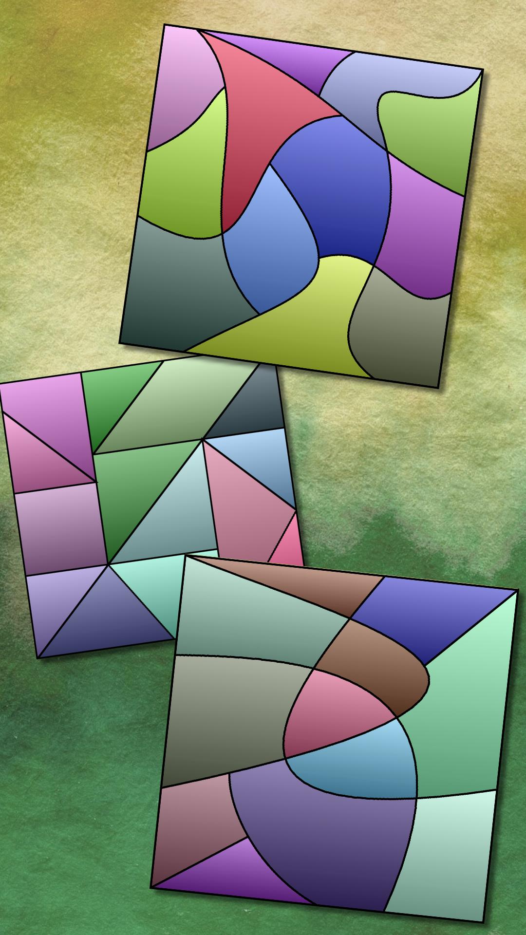Curved Shape Puzzle