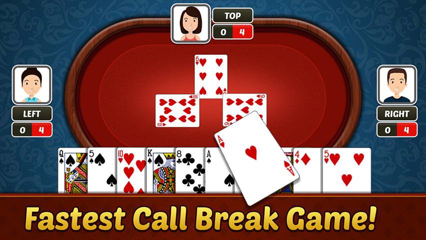Card Game : Call Break , Hazari , 3 2 5