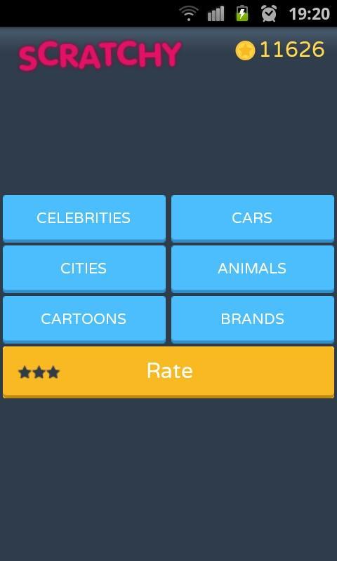 Scratch it - ticket Quiz game