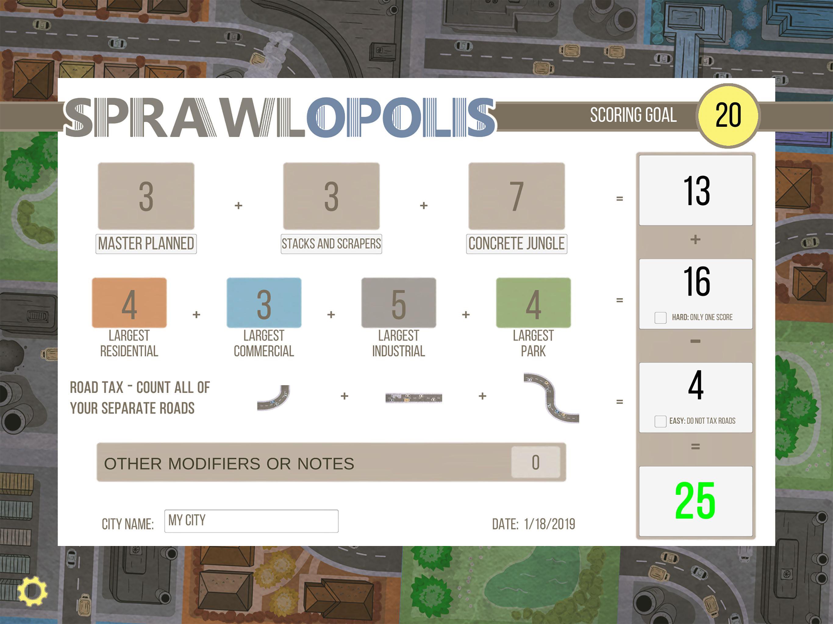 Sprawlopolis Score Tracker