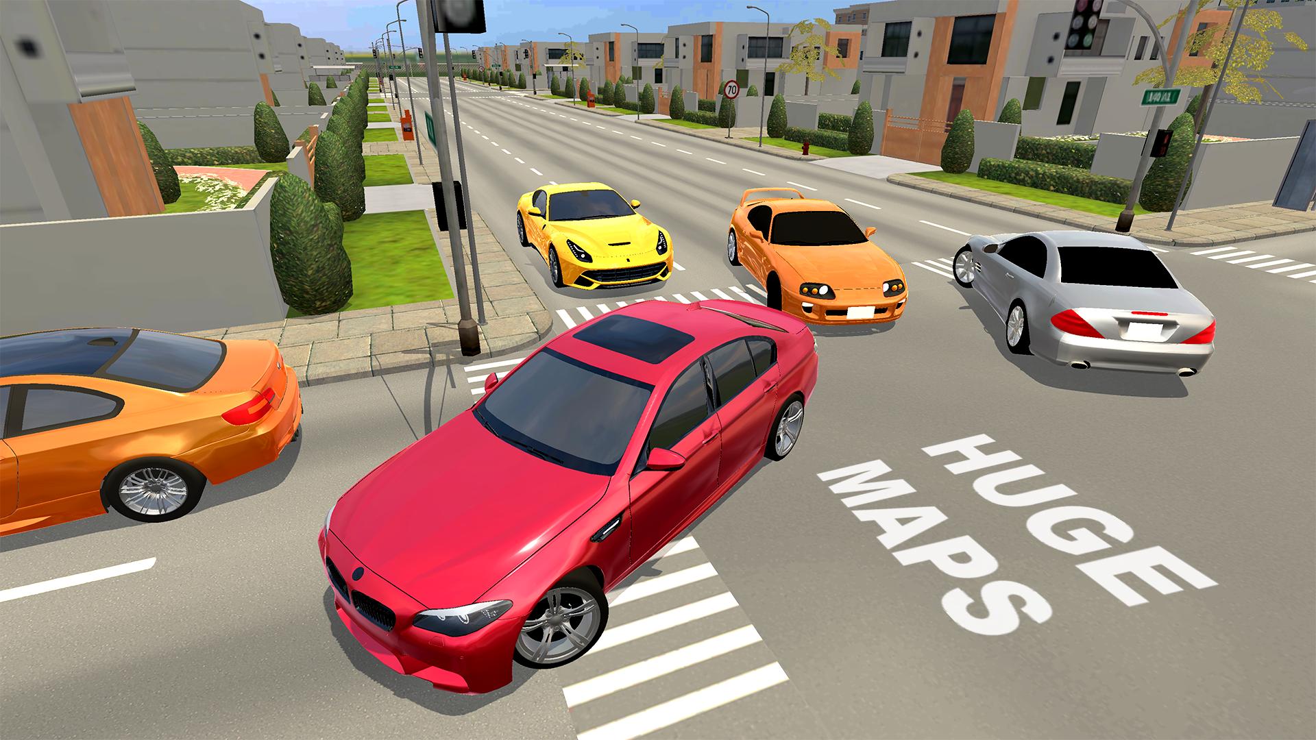 Car Driving Simulator in City