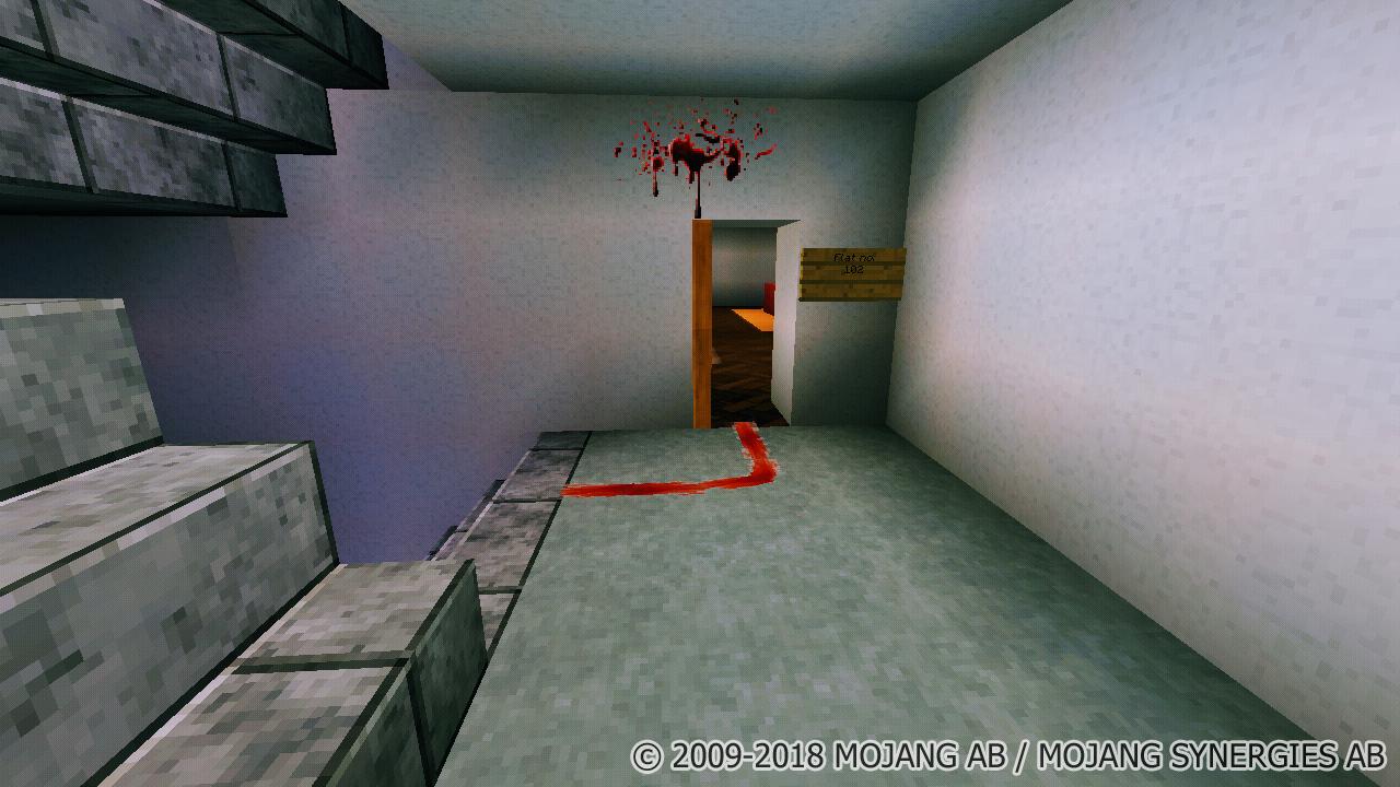 Hey My Cursed Neighbor. Roleplay map for MCPE