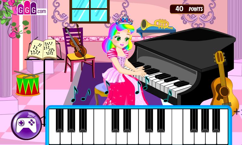 Piano for kids - girl games