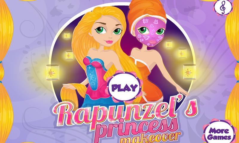 Rapunzel Princess Makeover Spa