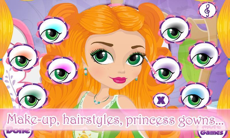 Rapunzel Princess Makeover Spa