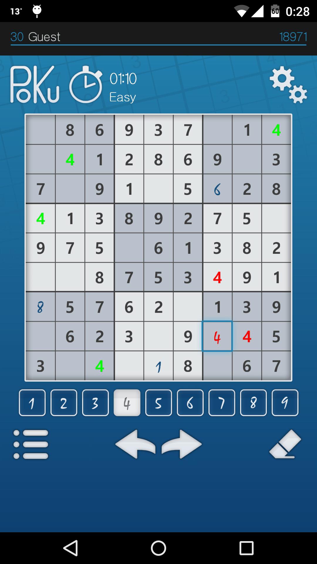 Sudoku to pocket - PoKu