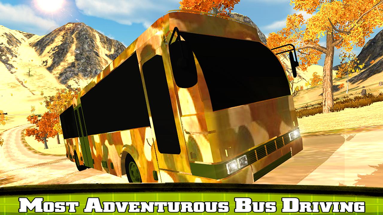 Off-Road Army Bus Simulator 3D