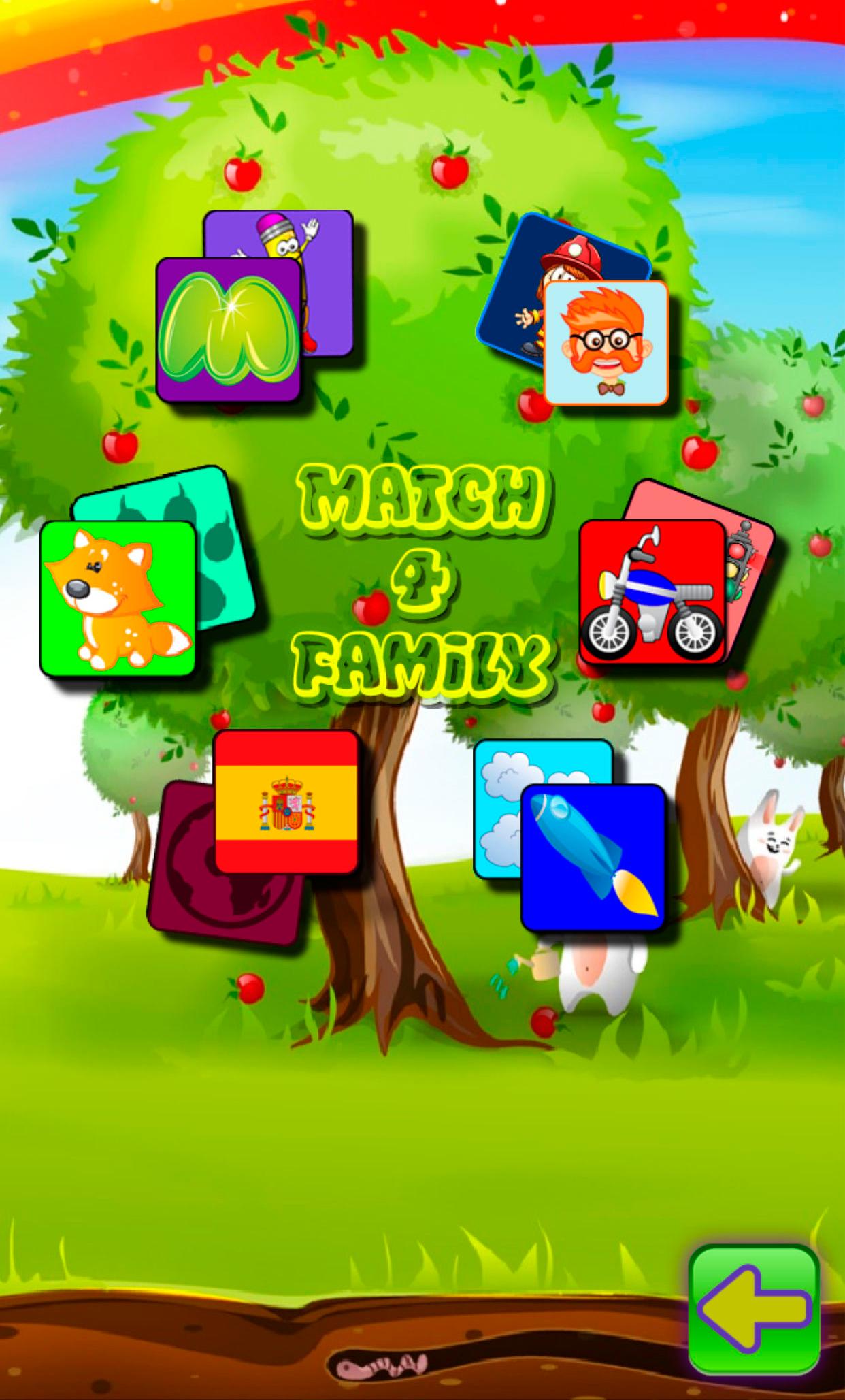 Match 4 Family Kids