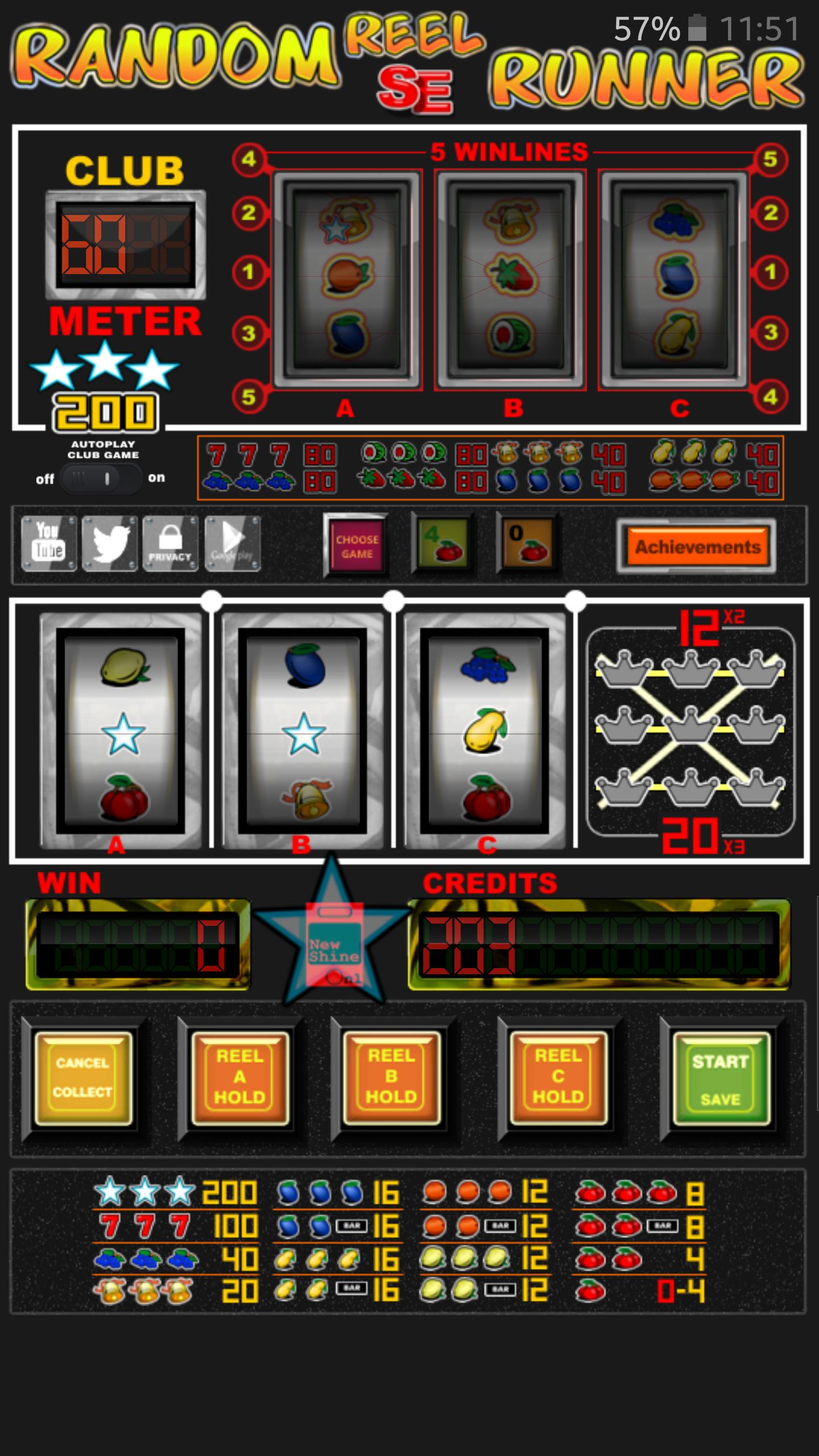 Random reel Runner SE SLOTS