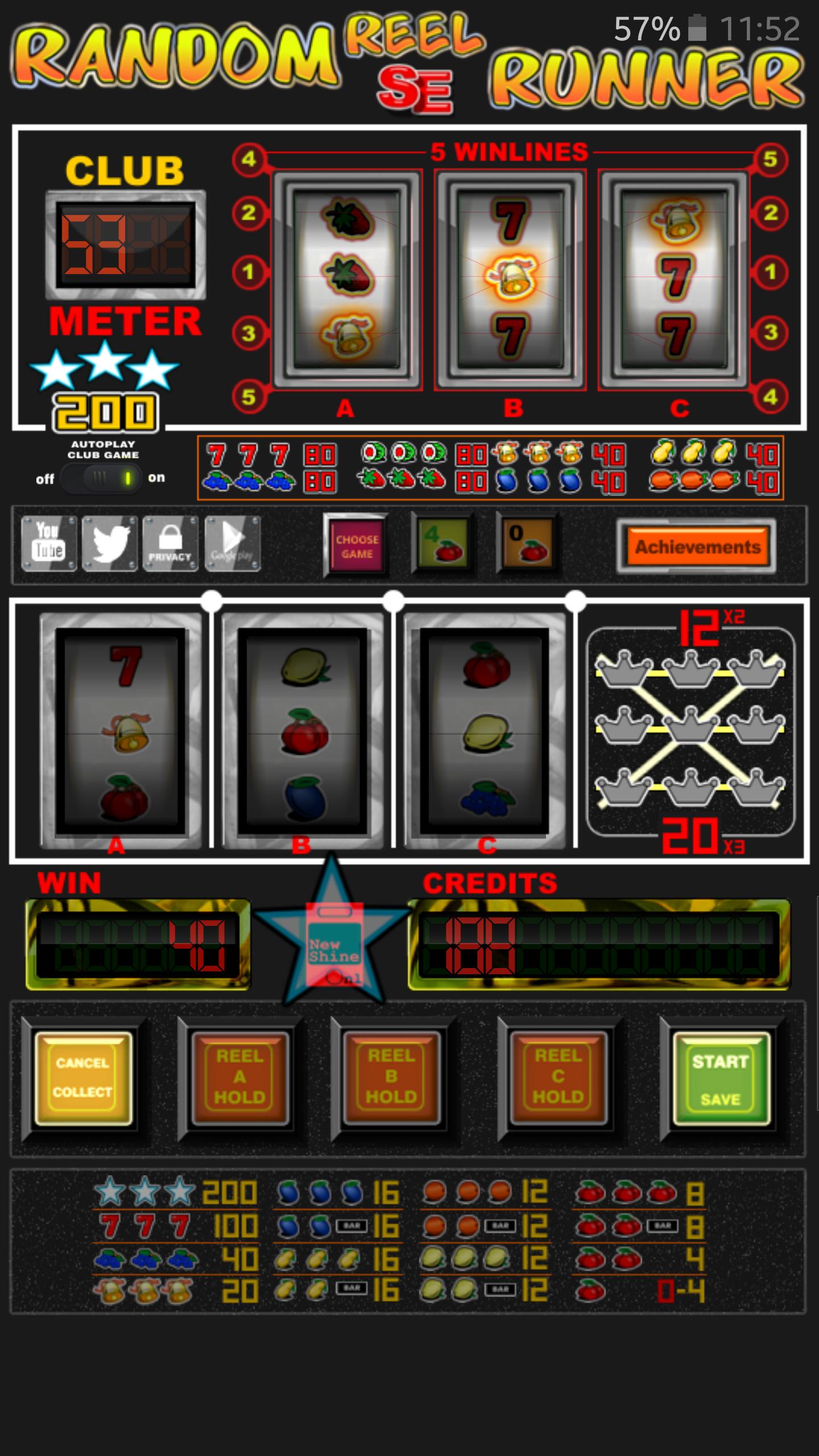 Random reel Runner SE SLOTS