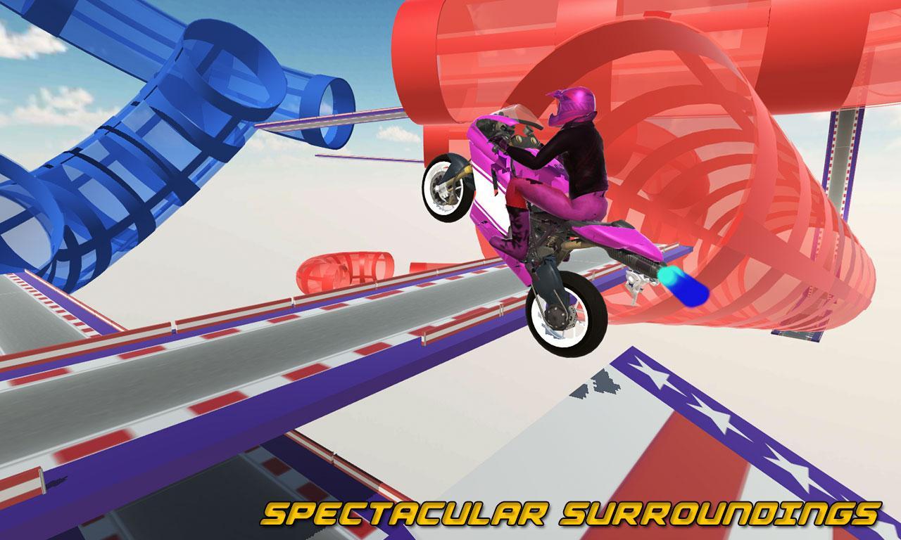 GT moto rider stunts 3D