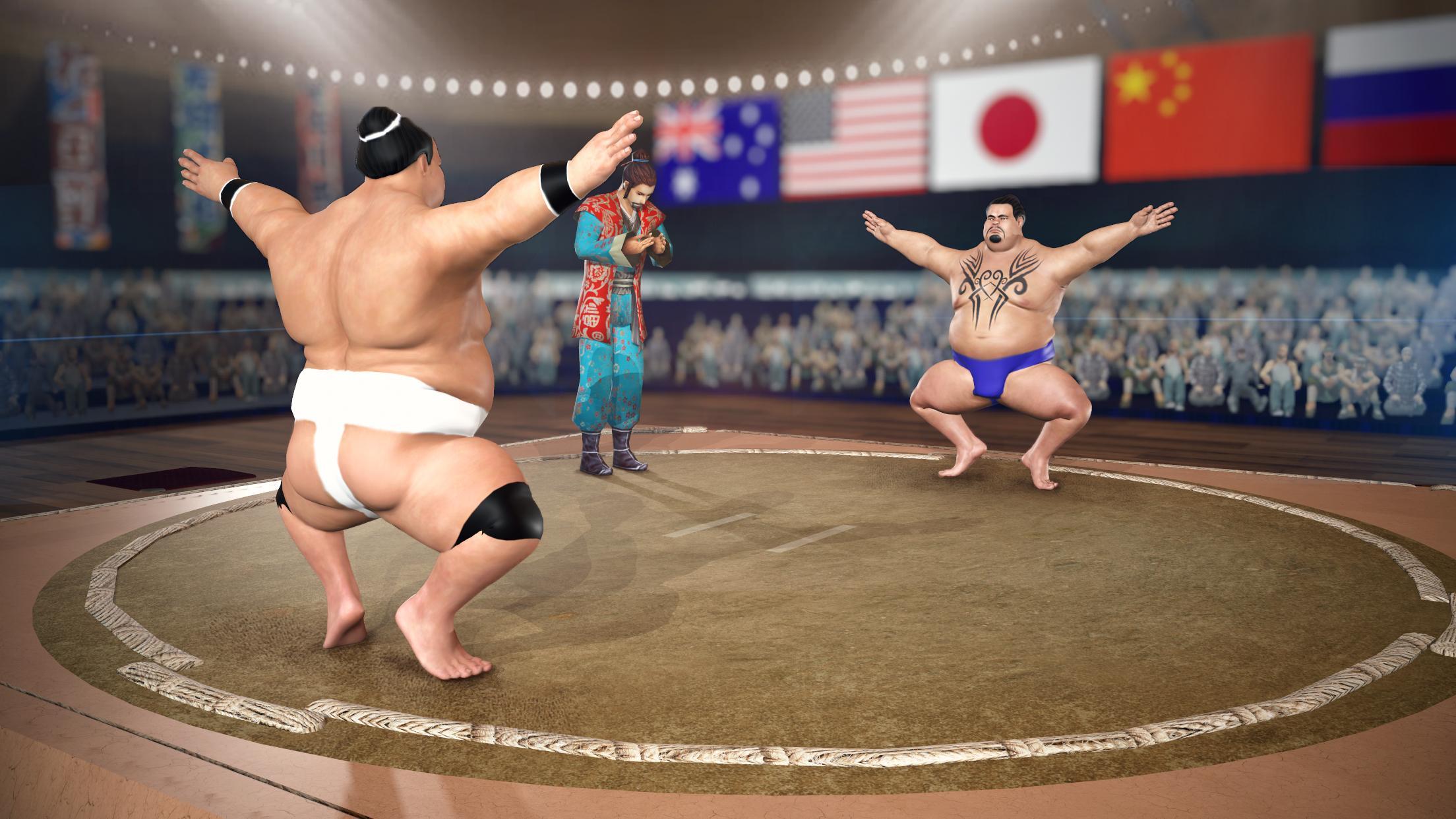 Sumo Wrestling 2019: Live Sumotori Fighting Game