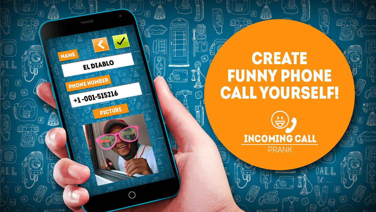 Incoming call prank