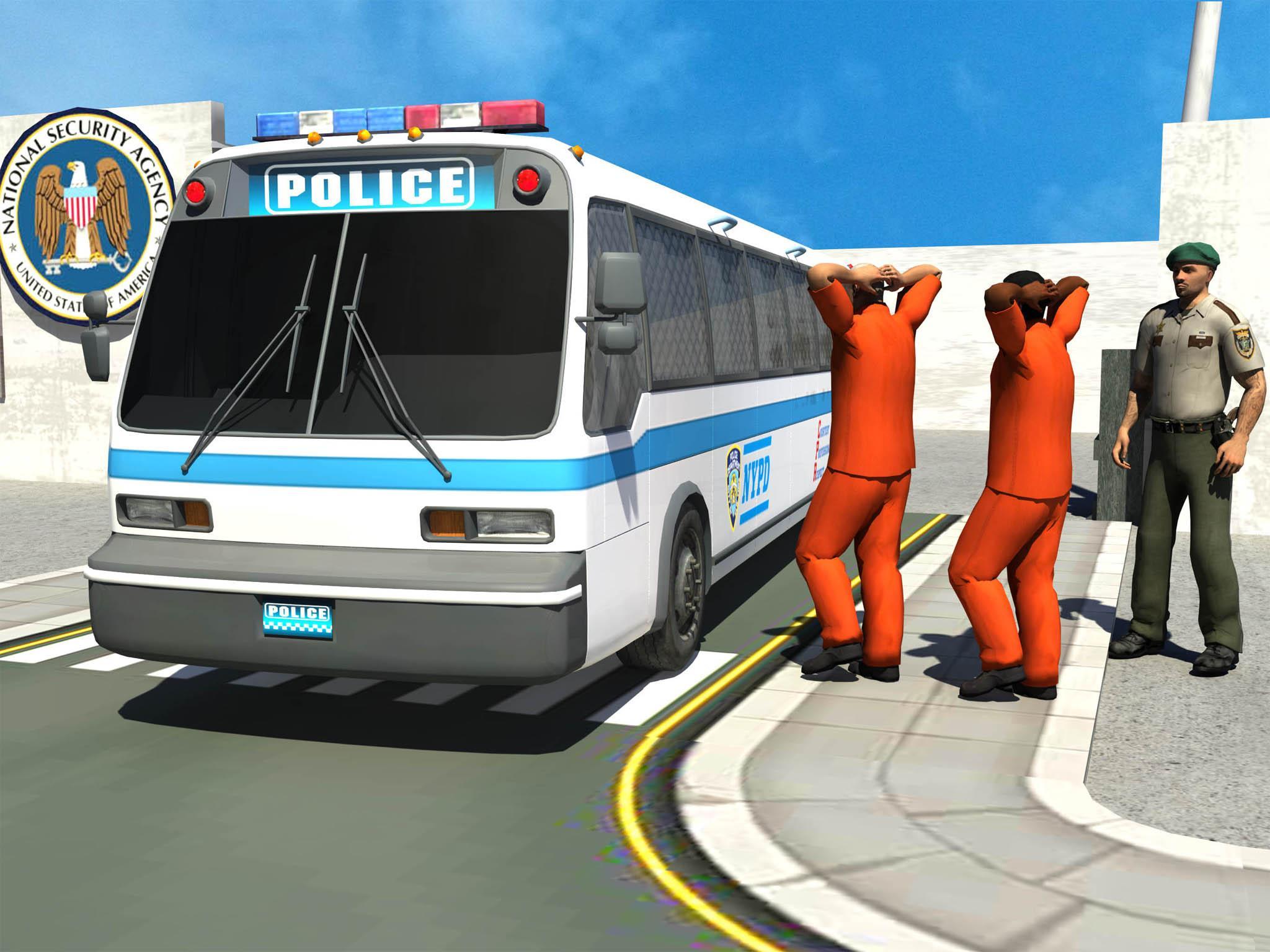 Prisoner Transport Police Bus