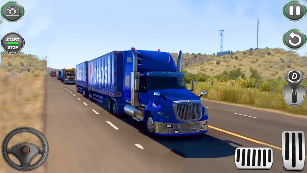 American Truck Driving