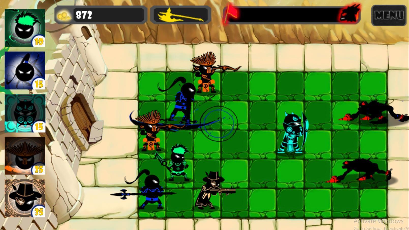 Stickman Legends : Stickman Vs Zombie
