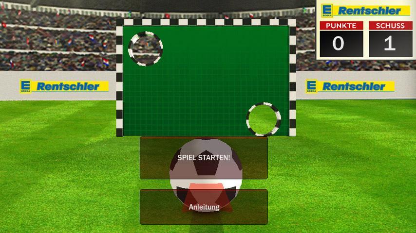 Torwand Kick Rentschler