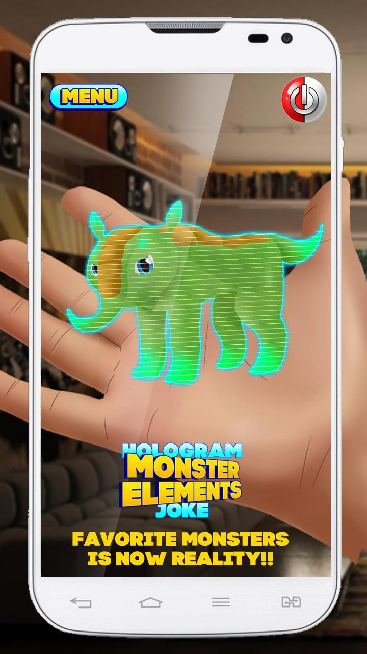 Hologram Monster Elements Joke