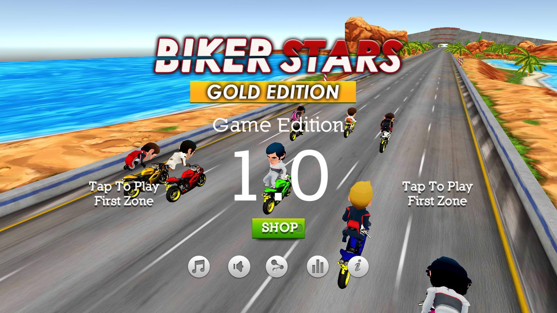 Biker Stars Racer:Gold Edition