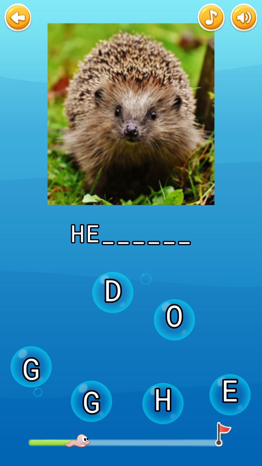 Bubble Words - Spelling, Learn