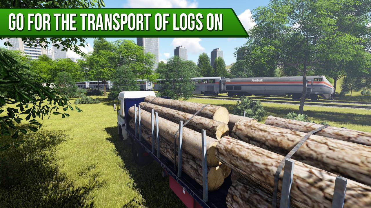Timber Truck Simulator FREE