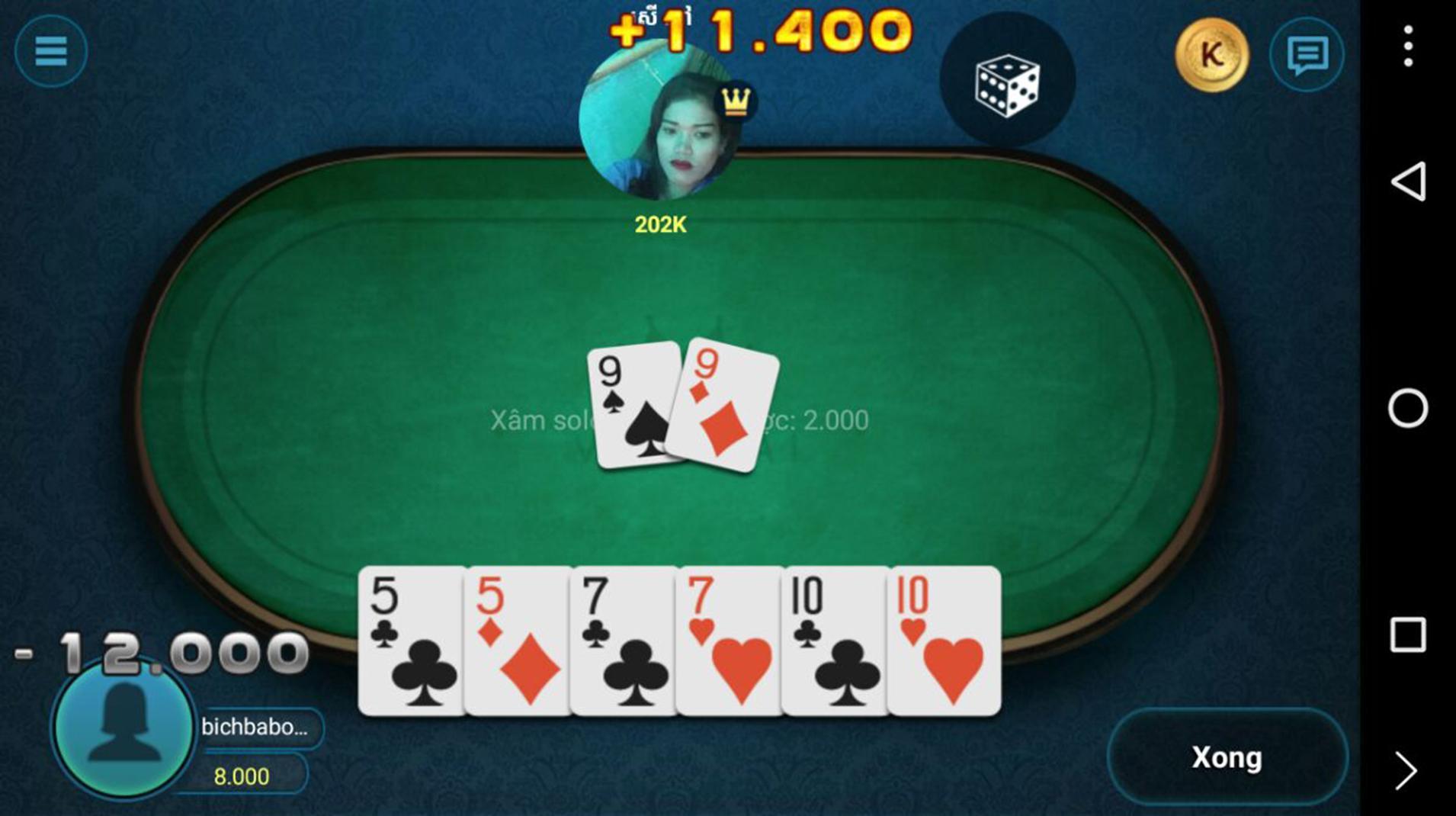 Vua bai - Game bai doi thuong