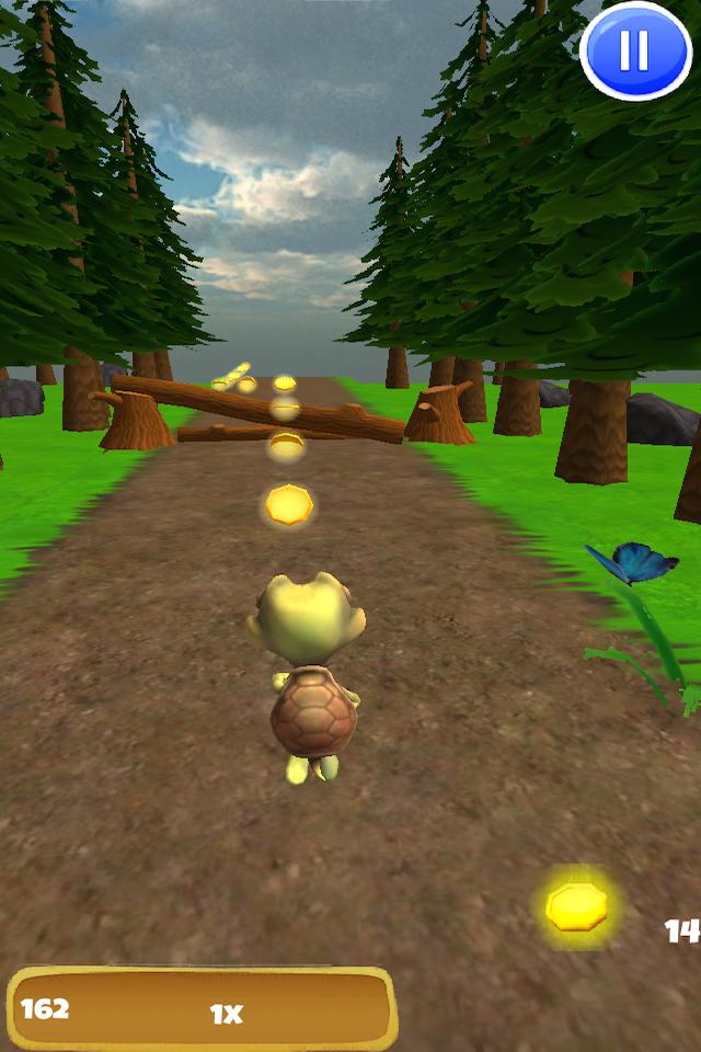 Turtle Power: 3D Runner Game