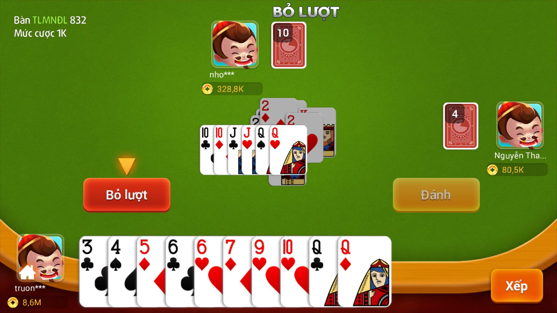 Megawin VIP Game bai Ta la online