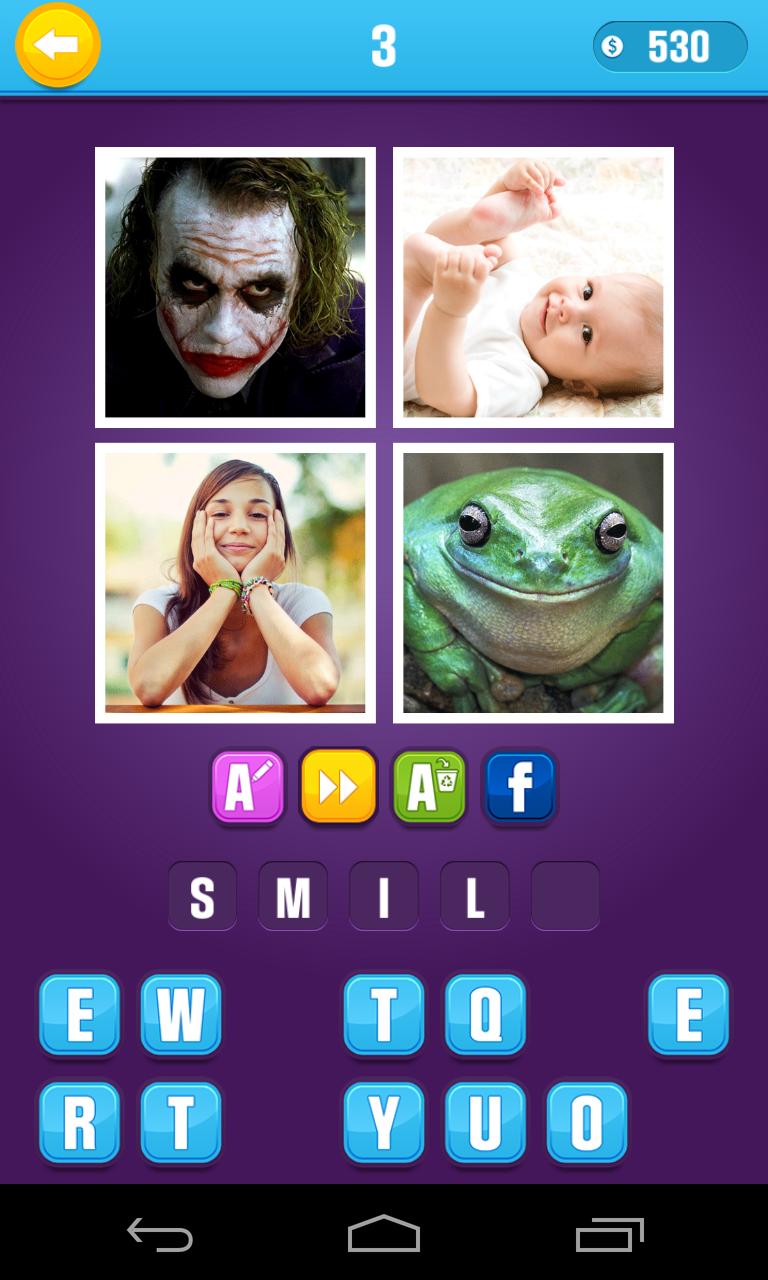 Guess What? 4 Pics Trivia Quiz