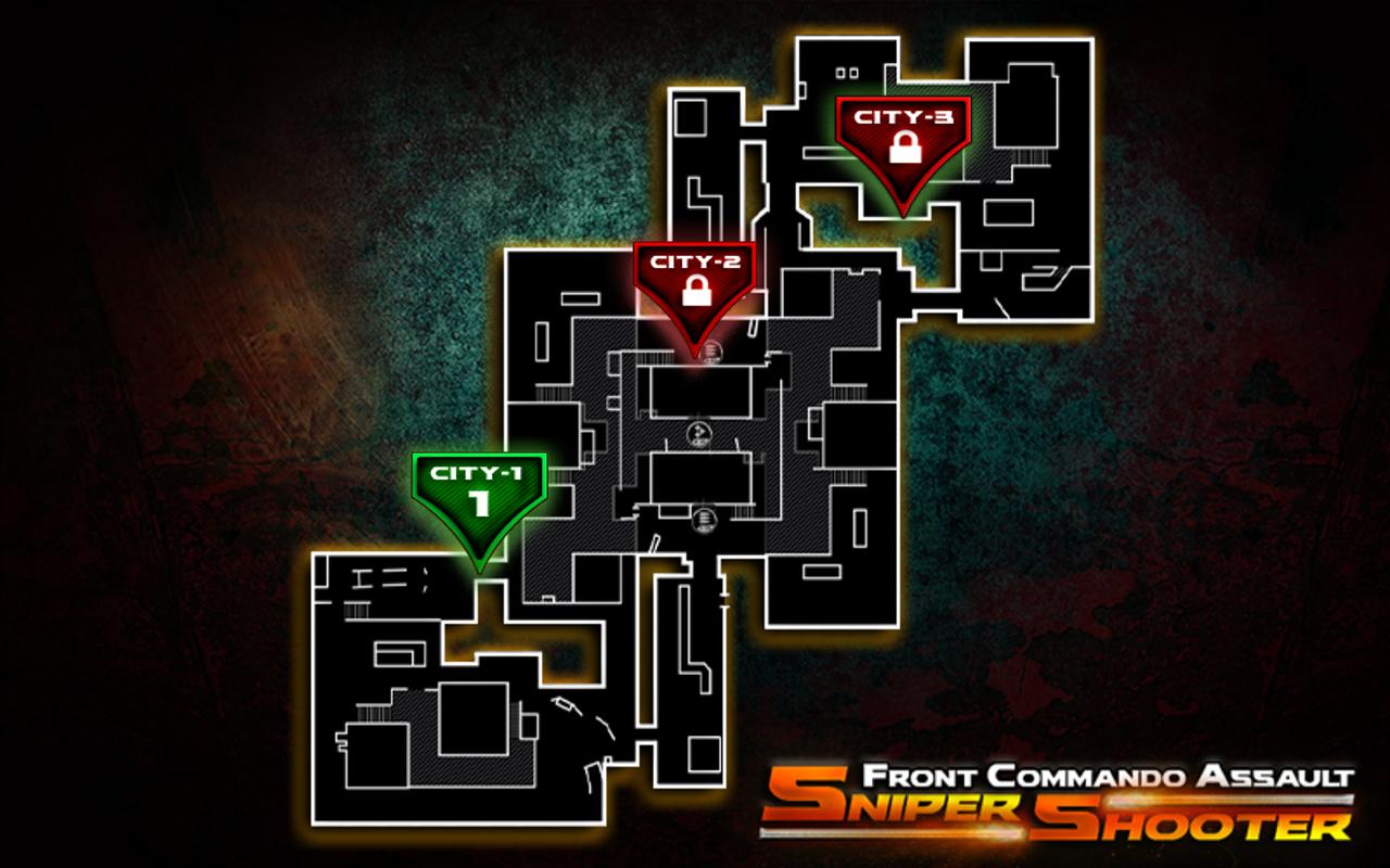 Front Commando Sniper Shooter