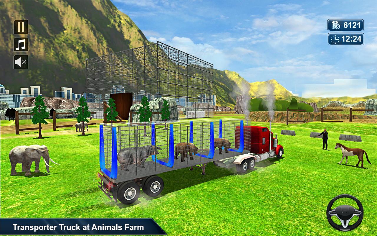 Jurassic Zoo Animals Transport