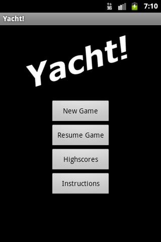 Yacht!