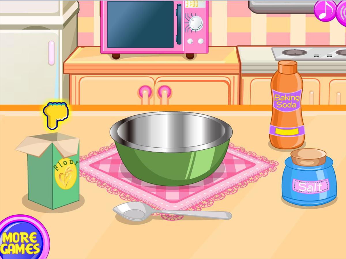 Cooking banana split cake