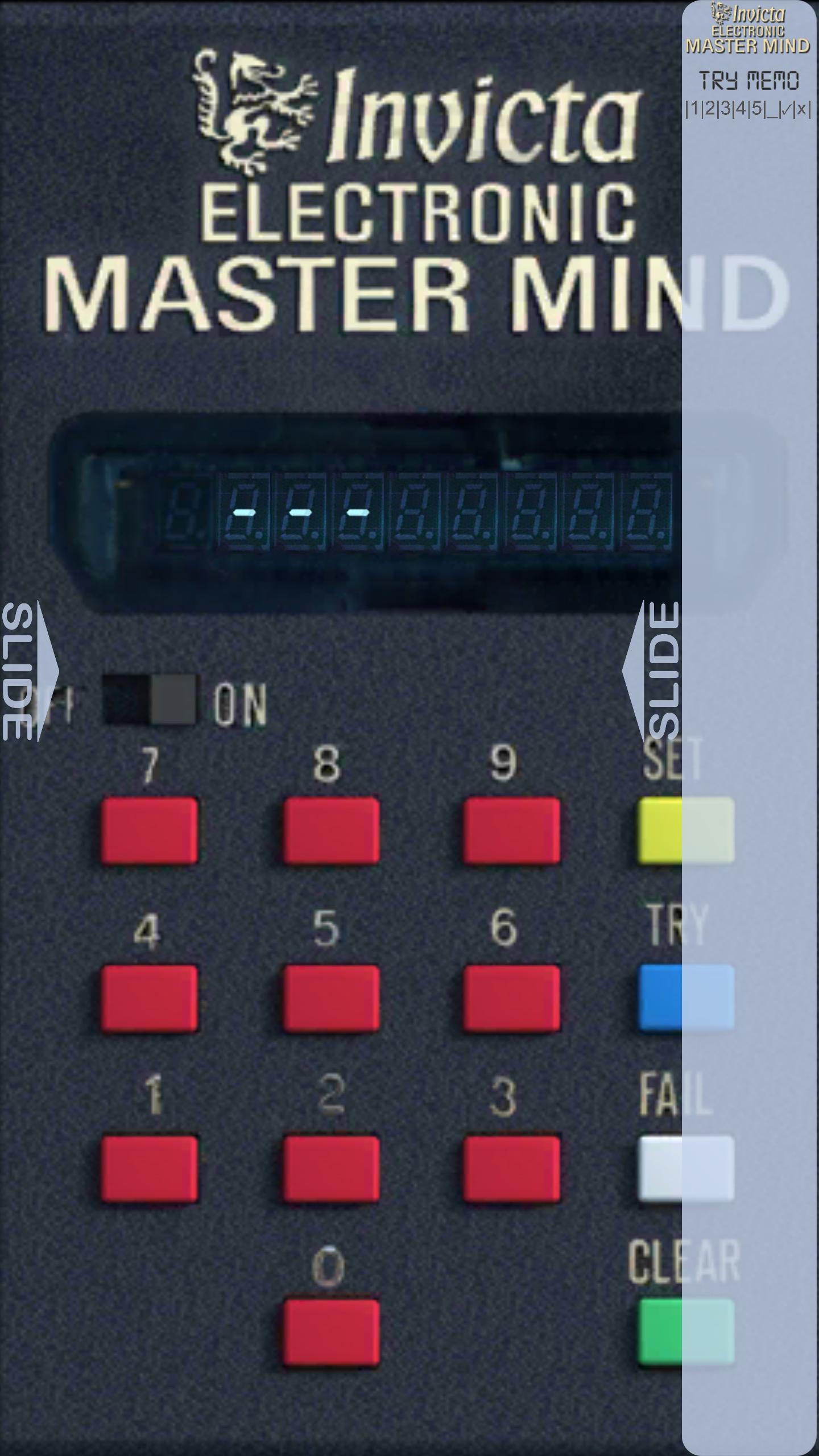 Electronic Master Mind