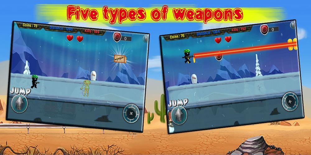 Stickman Shooting Zombie