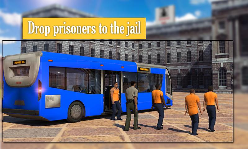 Police Bus Transport Criminal