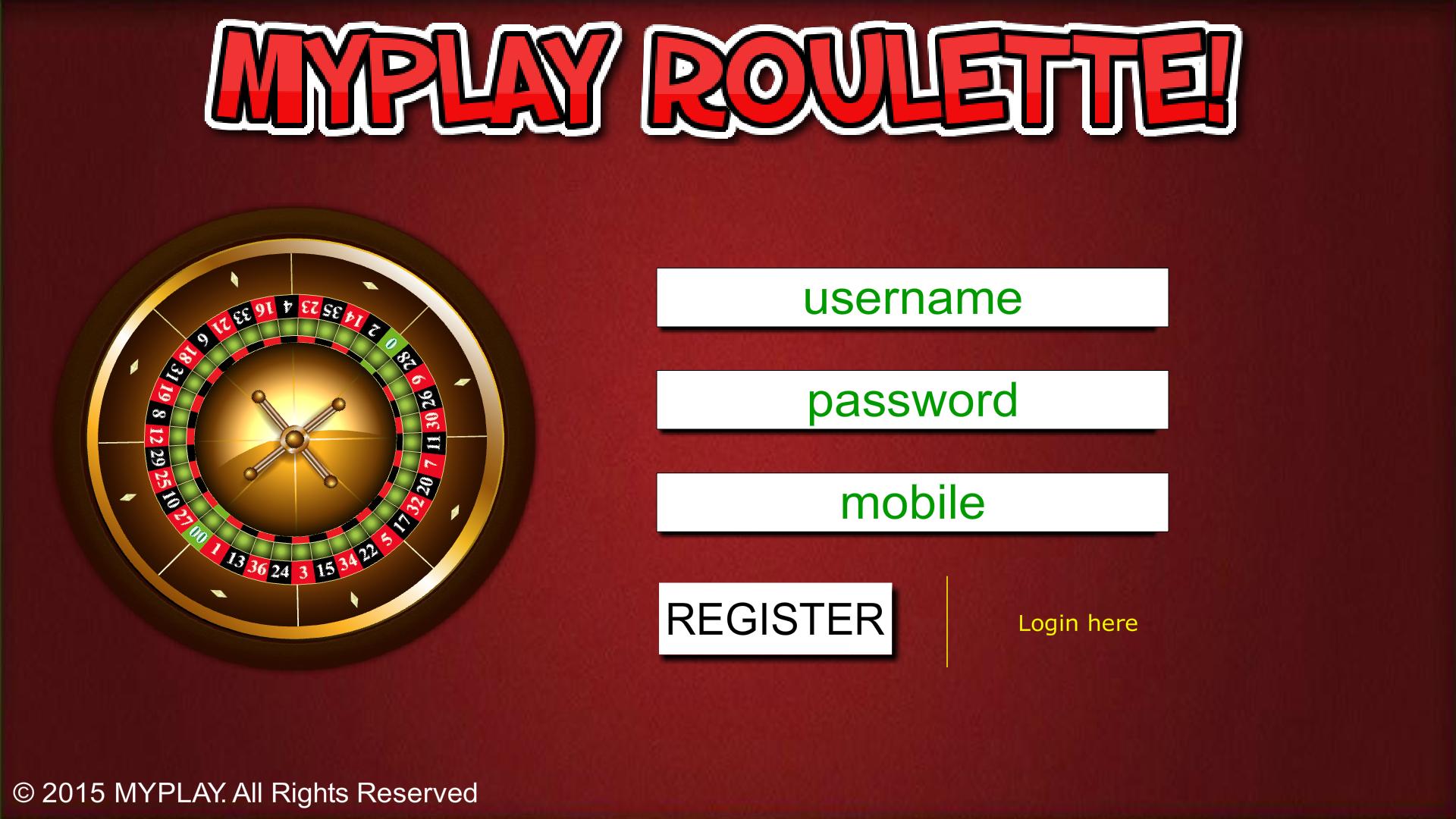 MYPLAY ROULETTE