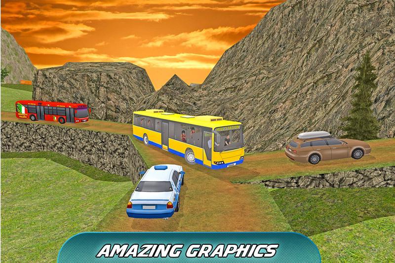 Uphill Off Road Bus Driver 3D