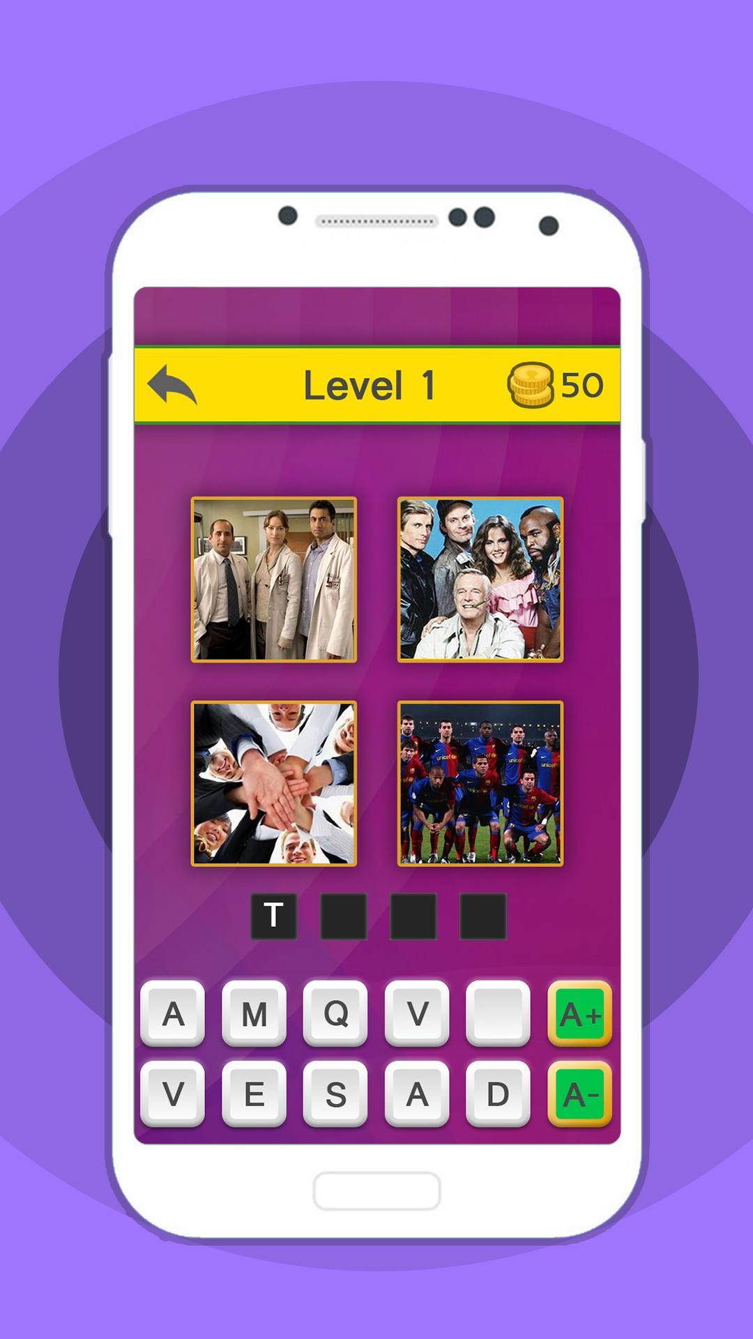 4 Pics 1 Word : Quiz
