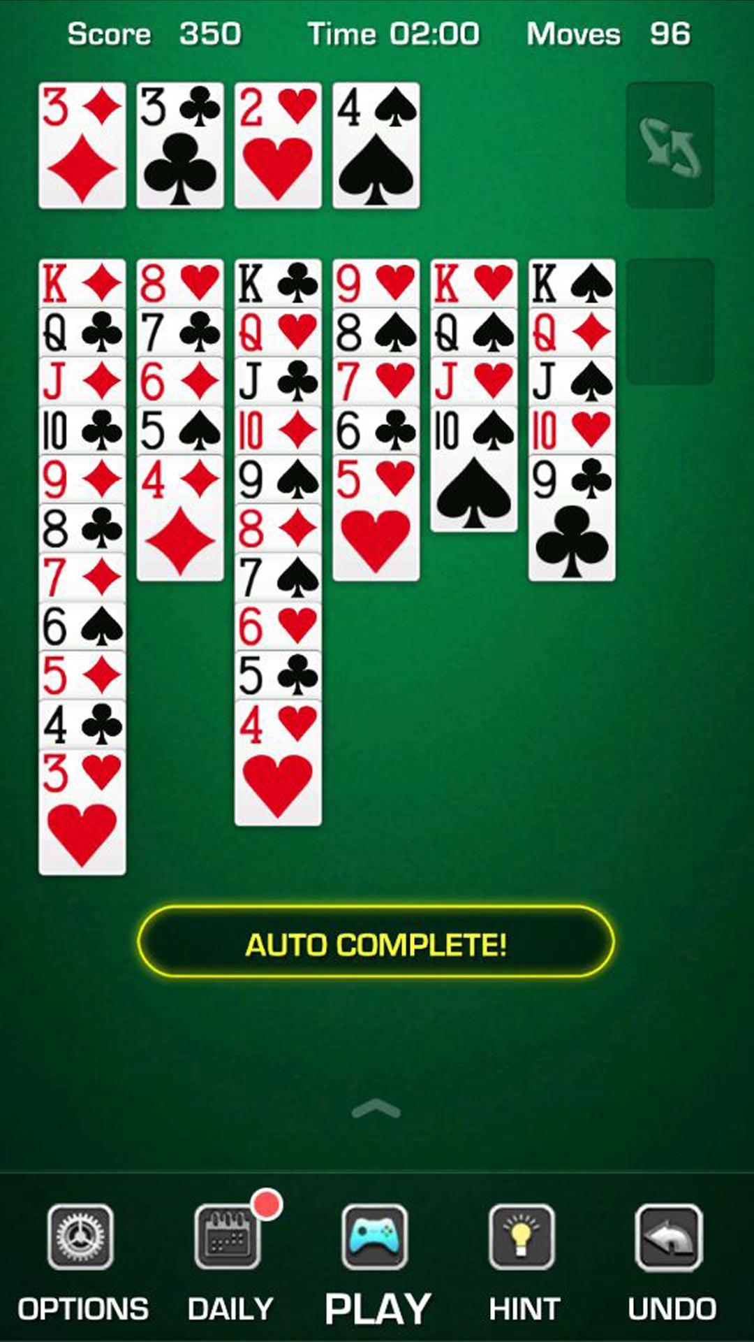 Spider Solitaire theme